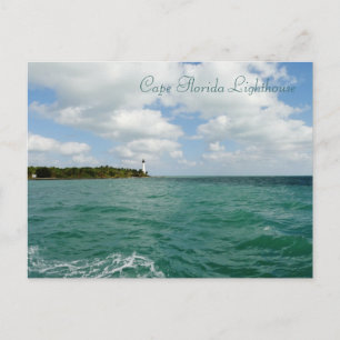 Cape Florida Lighthouse Postcard