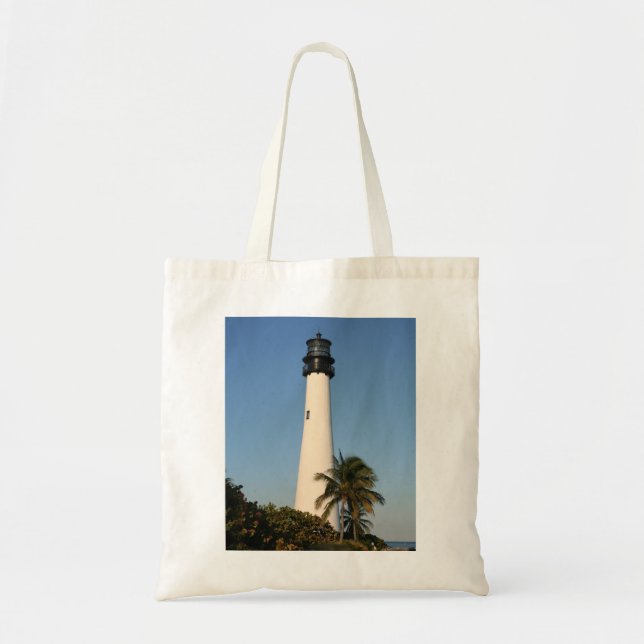 Cape Florida Lighthouse Tote Bag (Front)