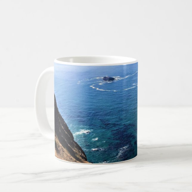Cape Foulweather, Newport, Oregon Coffee Mug (Front Left)