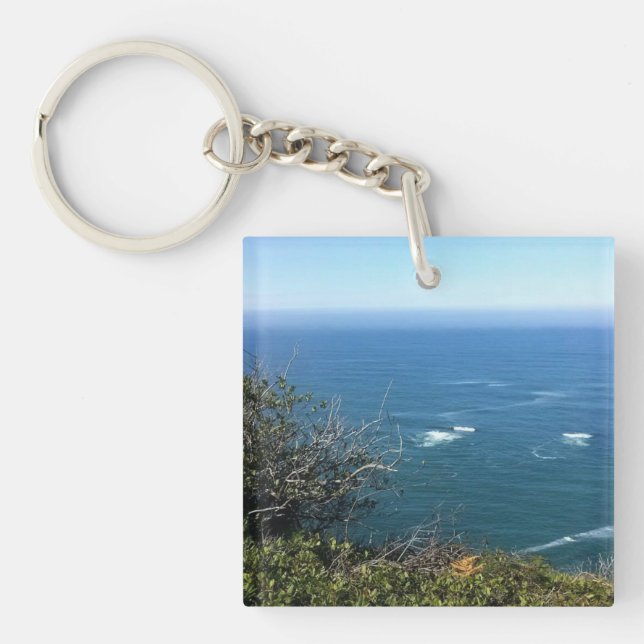 Cape Foulweather, Oregon Key Ring (Front)