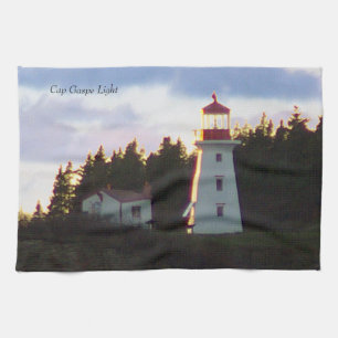 Cape Gaspe Light kitchen towel