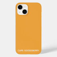 Cape Gooseberry yellow color name