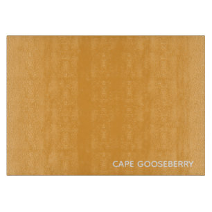 Cape Gooseberry yellow color name Cutting Board