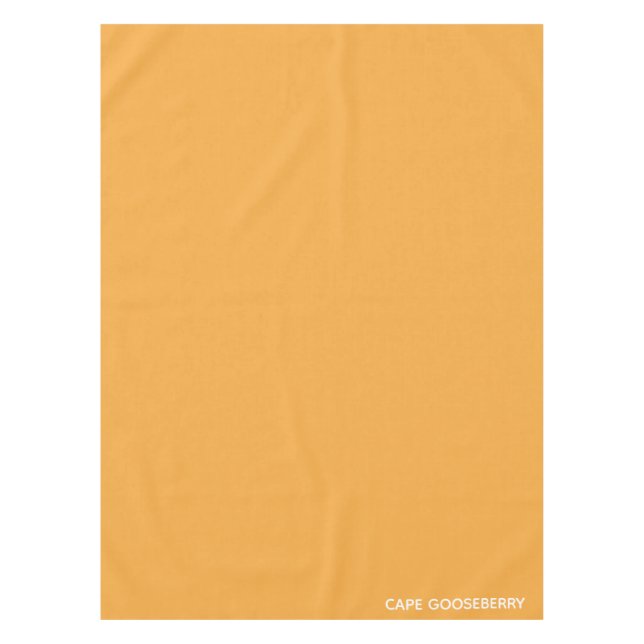Cape Gooseberry yellow color name Tablecloth (Front)