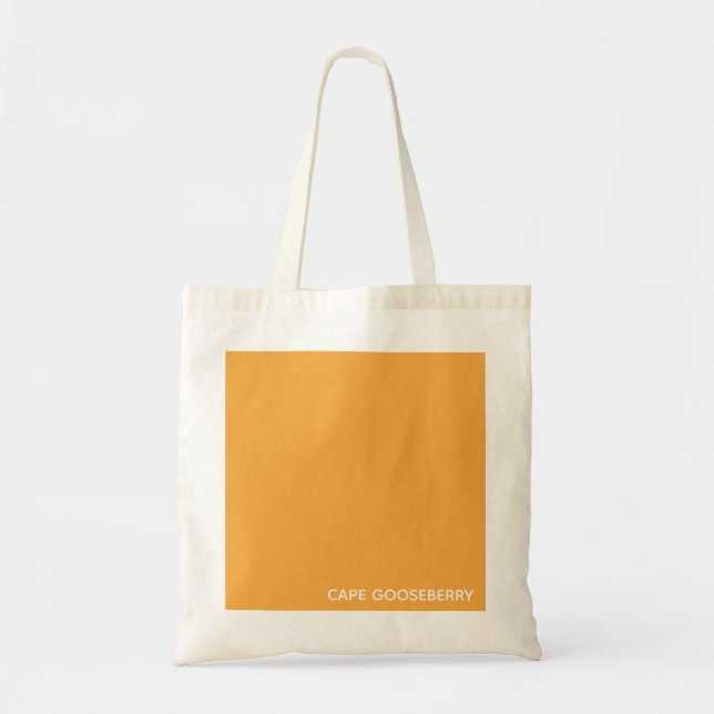 Cape Gooseberry yellow colour name Tote Bag (Front)