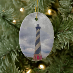 Cape Hatteras Ceramic Tree Decoration