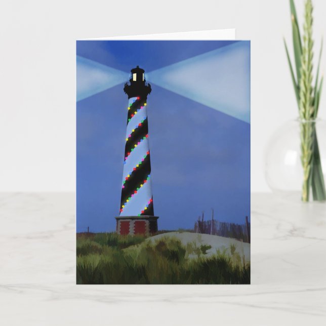 Cape Hatteras Holiday Lights Card (Front)
