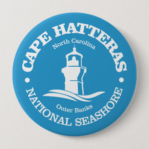 Cape Hatteras (lighthouse) 10 Cm Round Badge