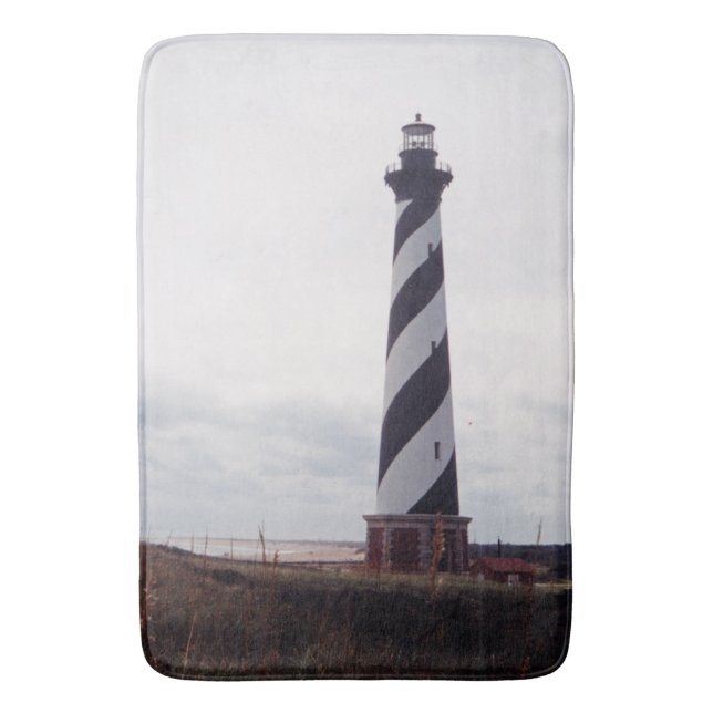 Cape Hatteras Lighthouse Bath Mat (Front Vertical)