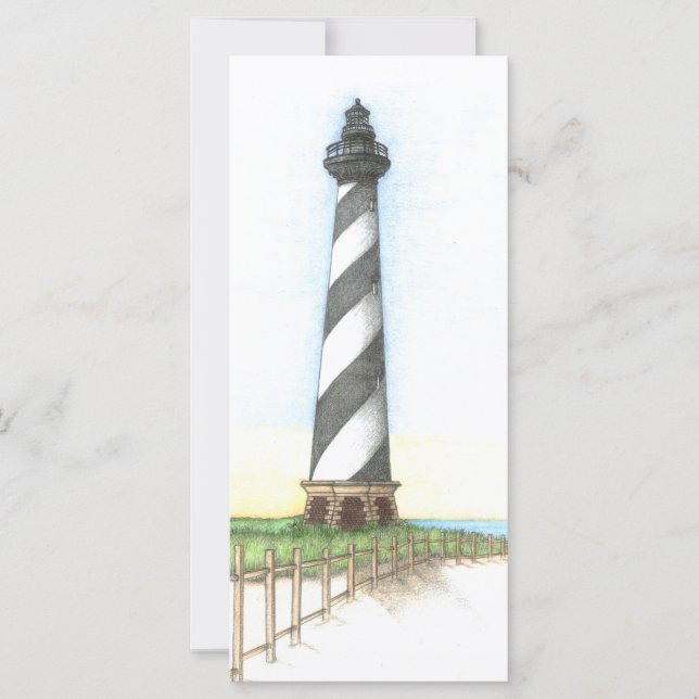 Cape Hatteras Lighthouse bookmark (Front)