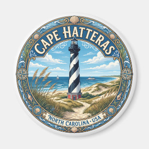 Cape Hatteras Lighthouse Buxton North Carolina Magnet