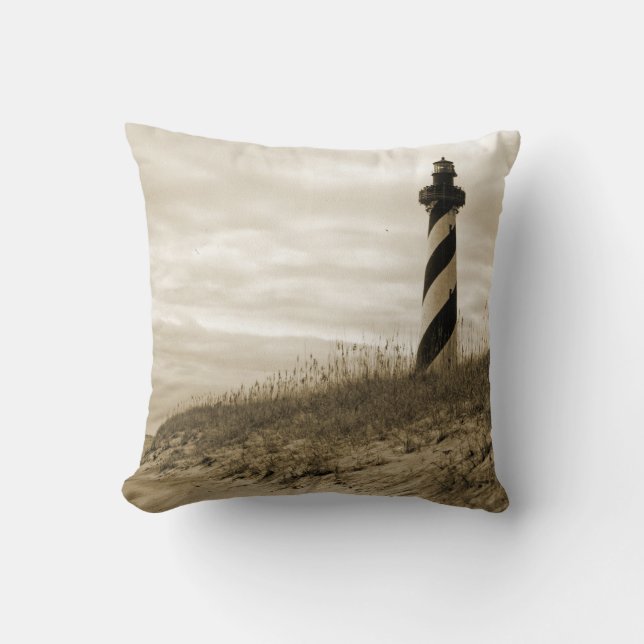 Cape Hatteras Lighthouse Cushion (Front)