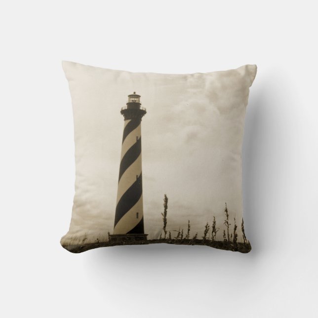 Cape Hatteras Lighthouse Cushion (Front)