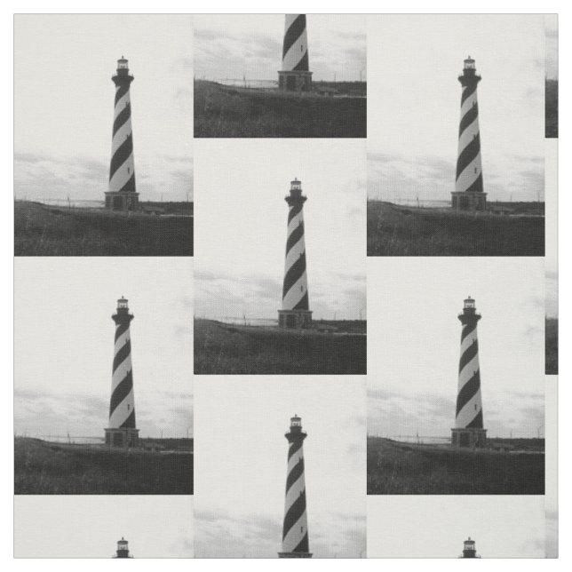 Cape Hatteras Lighthouse Fabric (Swatch)