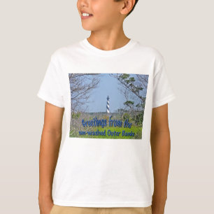 Cape Hatteras Lighthouse from Wetlands Series T-Shirt