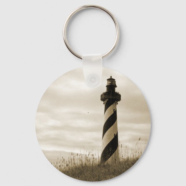 Cape Hatteras Lighthouse Key Ring (Front)
