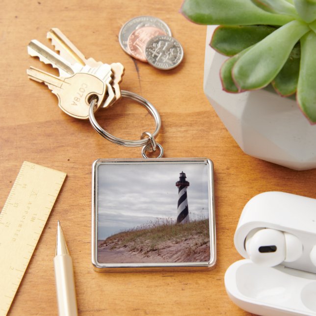 Cape Hatteras Lighthouse Key Ring (Desk)