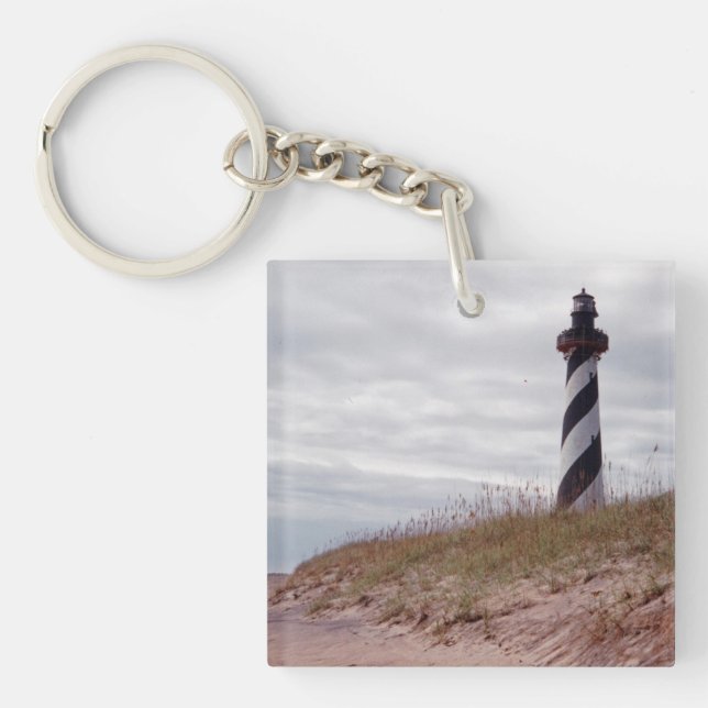 Cape Hatteras Lighthouse Key Ring (Front)
