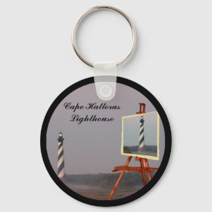 CAPE HATTERAS LIGHTHOUSE-KEYCHAIN KEY RING