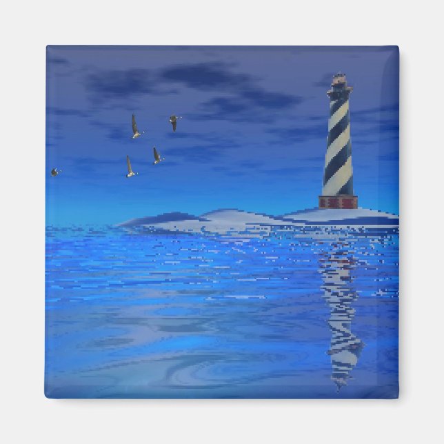 Cape Hatteras Lighthouse Magnet (Front)
