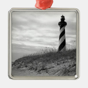 Cape Hatteras Lighthouse Metal Tree Decoration