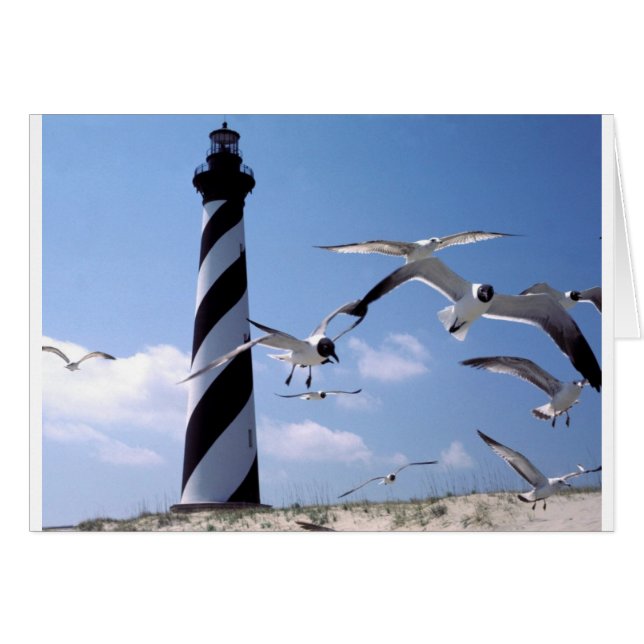 Cape Hatteras Lighthouse North Carolina lighthouse (Front Horizontal)