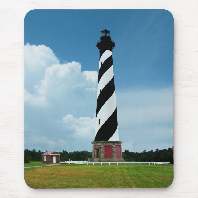 Cape Hatteras Lighthouse Outer Banks NC Mouse Mat (Front)