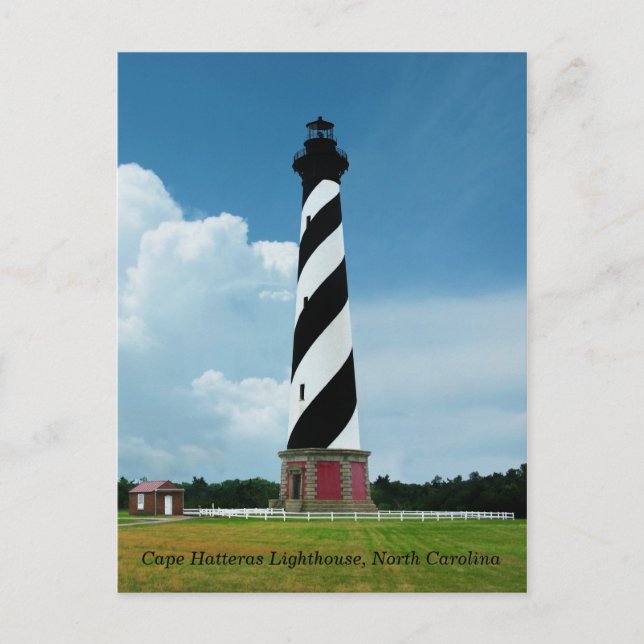 Cape Hatteras Lighthouse Outer Banks NC Postcard (Front)
