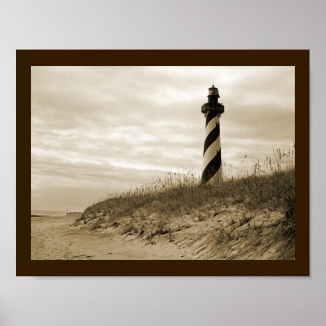Cape Hatteras Lighthouse Poster (Front)
