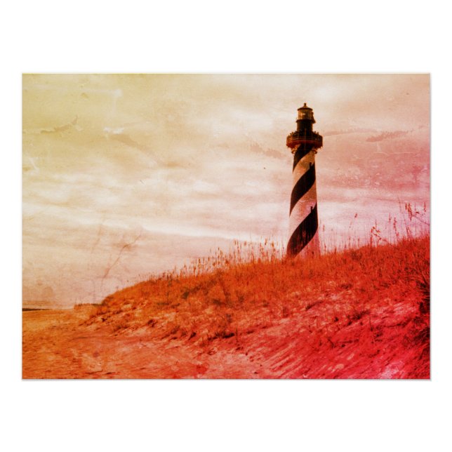 Cape Hatteras Lighthouse Poster (Front)
