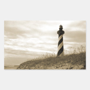 Cape Hatteras Lighthouse Rectangular Sticker