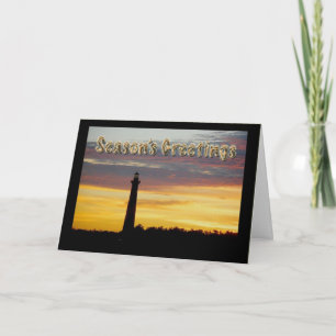 Cape Hatteras Lighthouse Season's Greetings Holiday Card