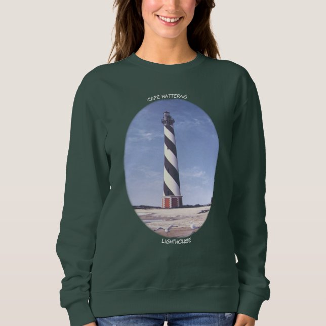 CAPE HATTERAS LIGHTHOUSE T-Shirt Sweatshirt (Front)