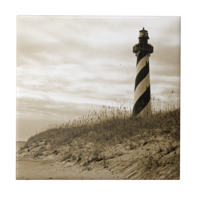 Cape Hatteras Lighthouse Tile (Front)