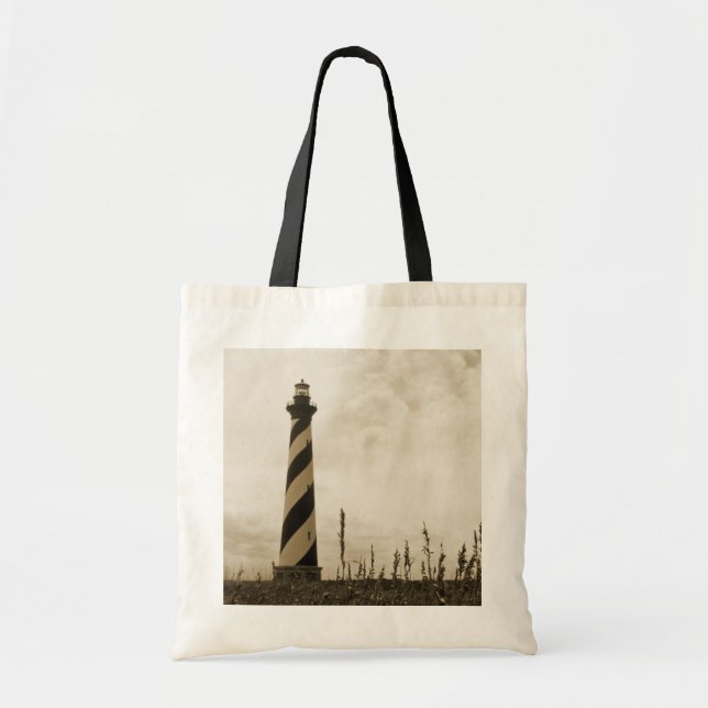 Cape Hatteras Lighthouse Tote Bag (Front)