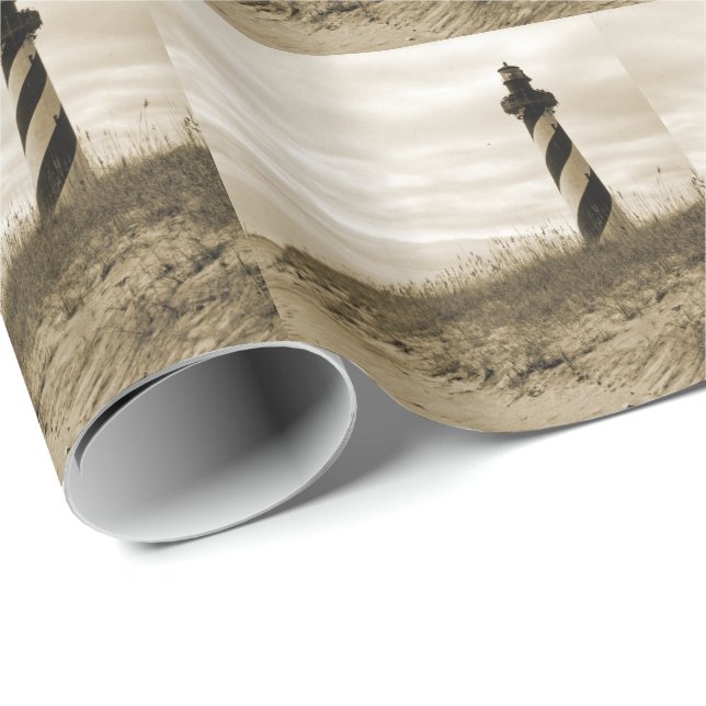 Cape Hatteras Lighthouse Wrapping Paper (Roll Corner)