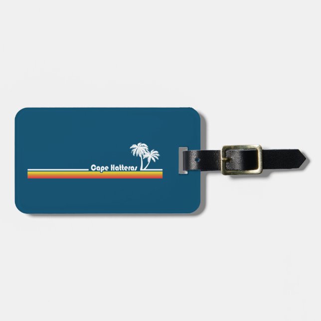 Cape Hatteras North Carolina Luggage Tag (Front Horizontal)