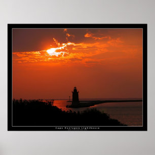 Cape Henlopen Lighthouse Poster