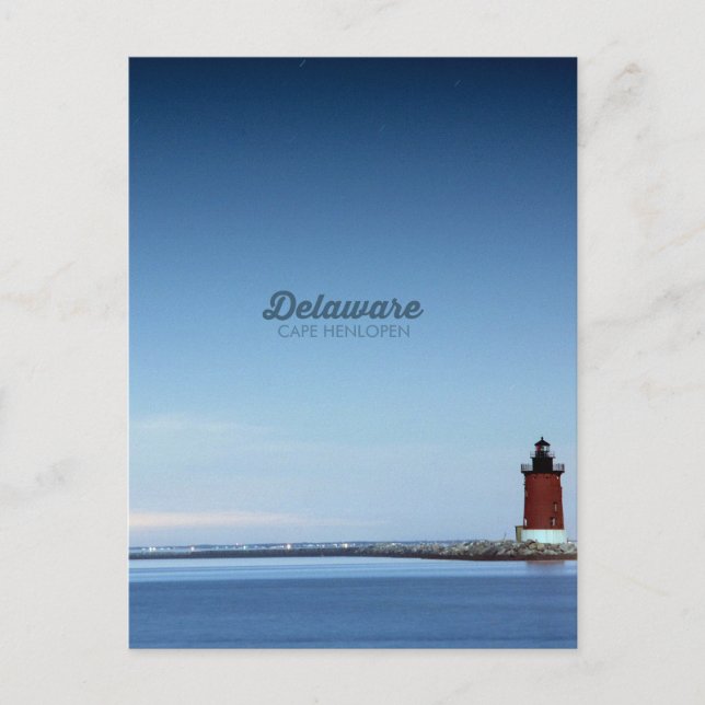 Cape Henlopen. Postcard (Front)