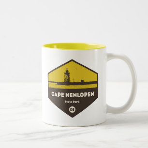 Cape Henlopen State Park Two-Tone Coffee Mug