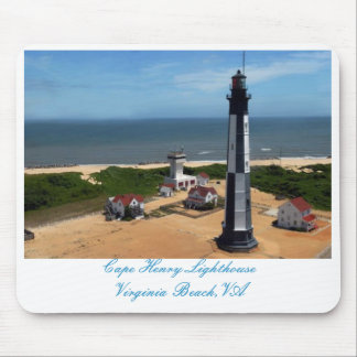 Cape Henry Lighthouse Mouse Mat