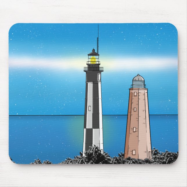 Cape Henry Lighthouse  Virginia Mouse Mat (Front)