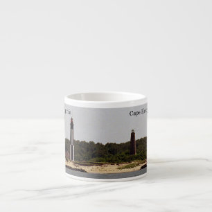 Cape Henry Lighthouses espresso mug