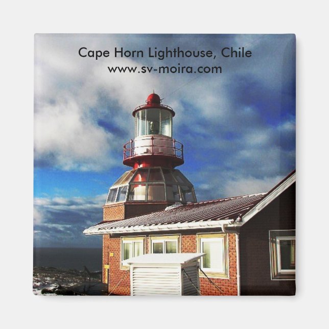 Cape Horn Lighthouse, Chile Magnet (Front)