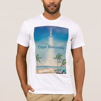 Cape Kennedy vintage Saturn five rocket poster T-Shirt