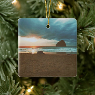 Cape Kiwanda - Pacific City - OR  Ceramic Ornament