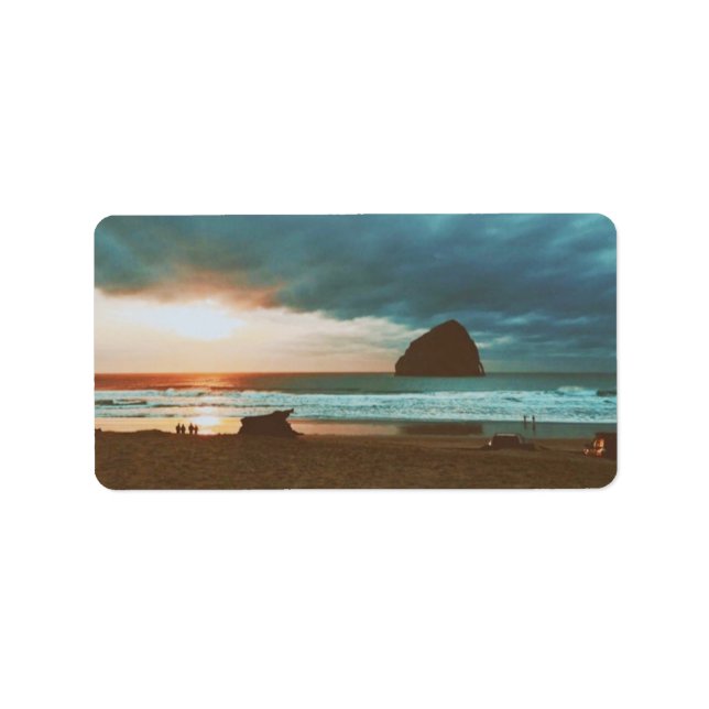 Cape Kiwanda - Pacific City - OR  Label (Front)