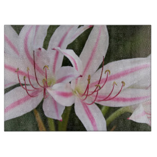 Cape Lilies Cutting Board Large
