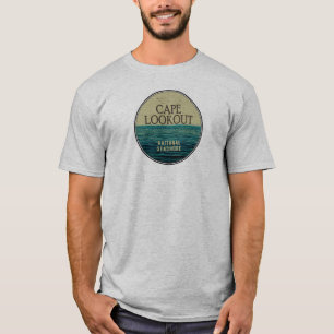 Cape Lookout National Seashore Ocean Birds T-Shirt