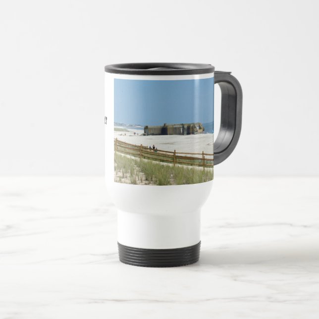 Cape May Bunker Travel Mug (Front Right)